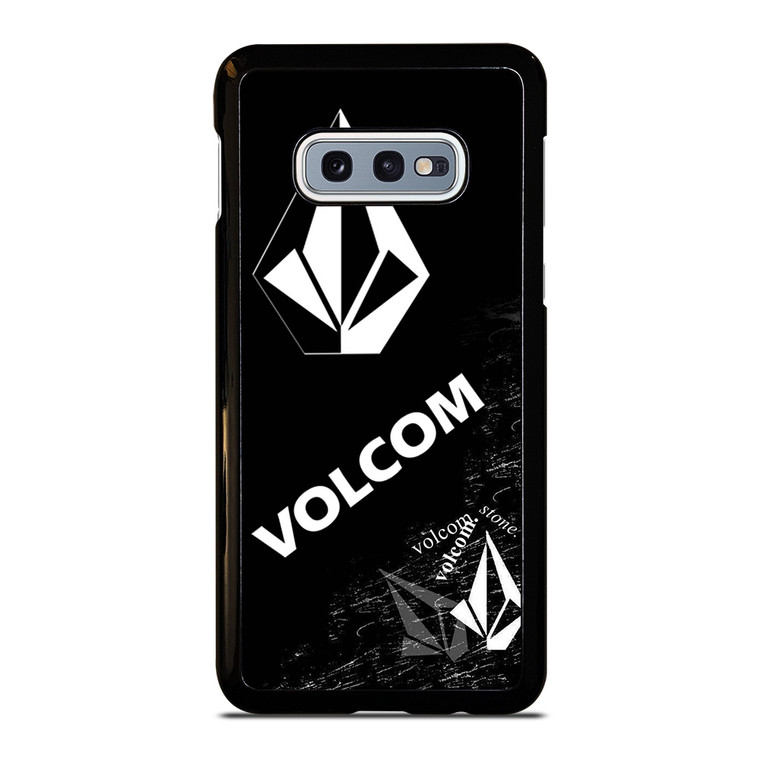 VOLCOM BLACK LOGO Samsung Galaxy S10e Case Cover VOLCOM BLACK LOGO Samsung Galaxy S10e Case Cover