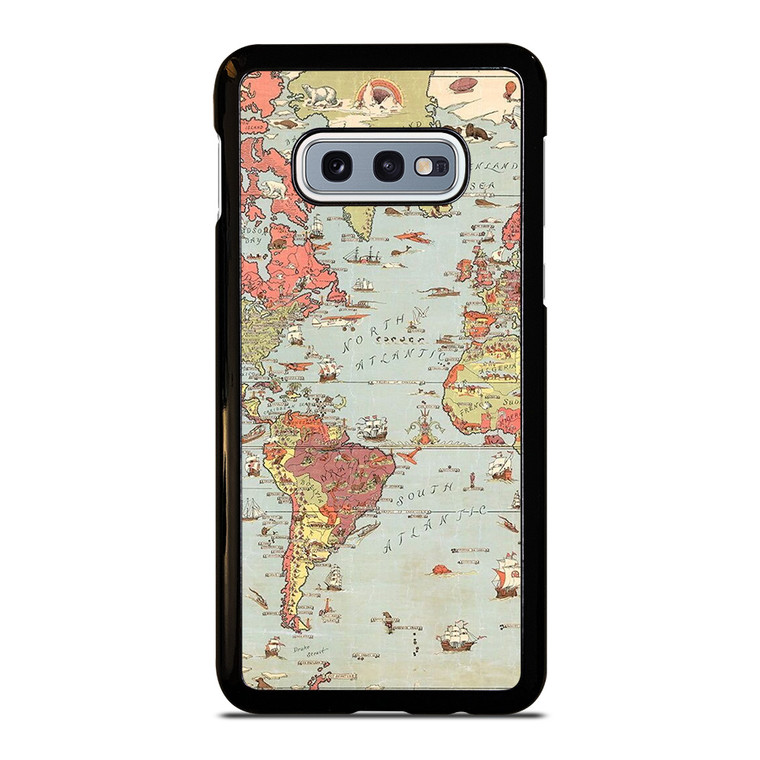 VINTAGE MAP Samsung Galaxy S10e Case Cover