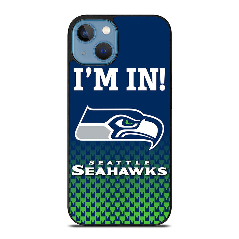 IM IN SEATTLE SEAHAWKS iPhone 13 Case Cover IM IN SEATTLE SEAHAWKS iPhone 13 Case Cover