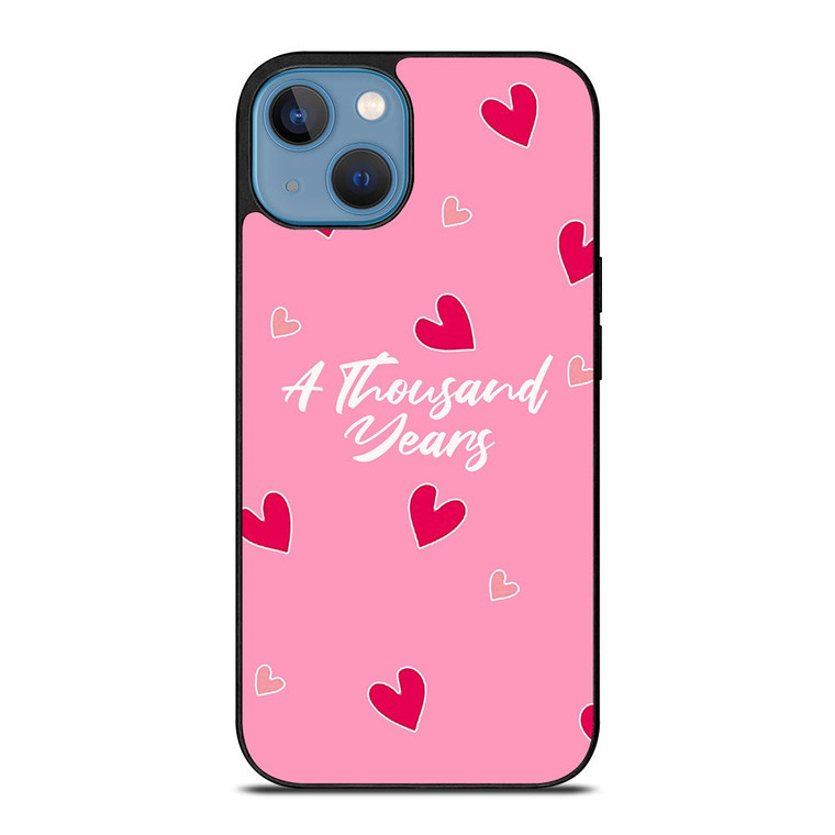 I LOVE YOU FOR A THOUSAND YEARS iPhone 13 Case Cover