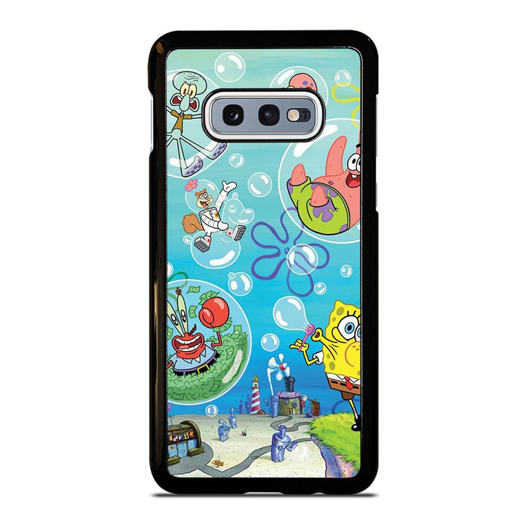 SPONGEBOB AND FRIENDS BUBBLES Samsung Galaxy S10e Case Cover