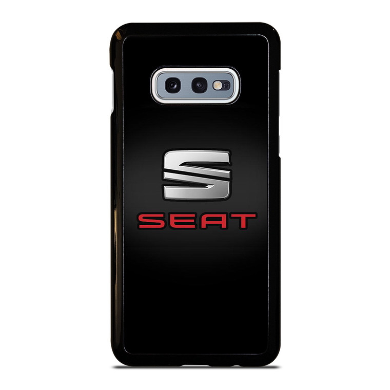 SEAT LOGO BLACK Samsung Galaxy S10e Case Cover SEAT LOGO BLACK Samsung Galaxy S10e Case Cover