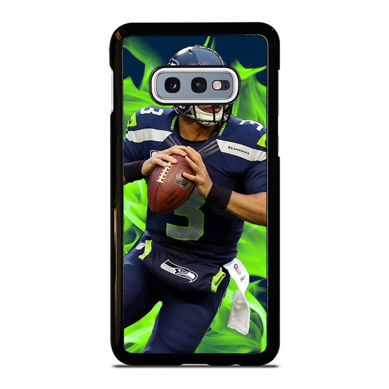 RUSSELL WILSON SEATTLE SEAHAWK NFL Samsung Galaxy S10e Case Cover