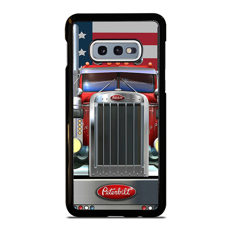 PETERBILT TRUCK AMERICAN FLAG Samsung Galaxy S10e Case Cover