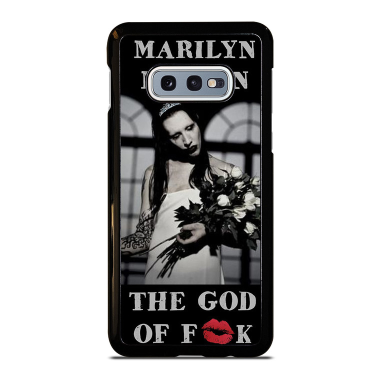 MARILYN MANSON THE GOD OF FUCK Samsung Galaxy S10e Case Cover