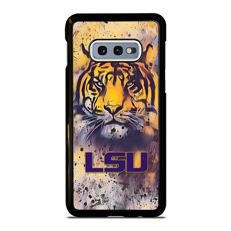 LSU TIGERS  ART LOGO Samsung Galaxy S10e Case Cover