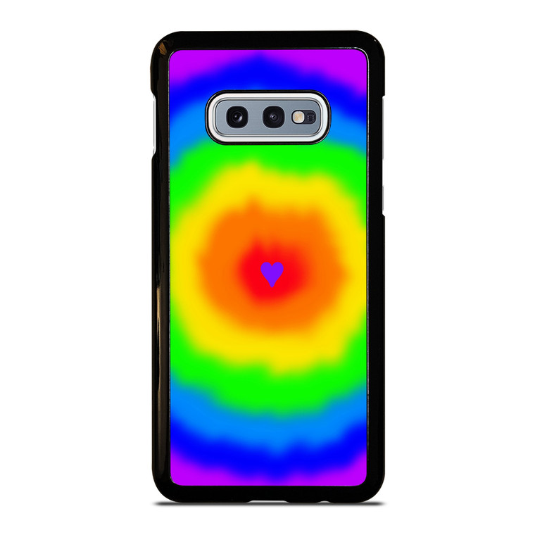 LOVE RAINBOW TIE DYE PATTERN Samsung Galaxy S10e Case Cover LOVE RAINBOW TIE DYE PATTERN Samsung Galaxy S10e Case Cover