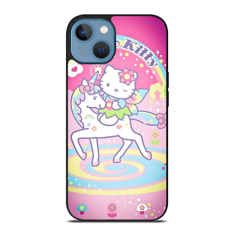 HELLO KITTY UNICORN CUT iPhone 13 Case Cover