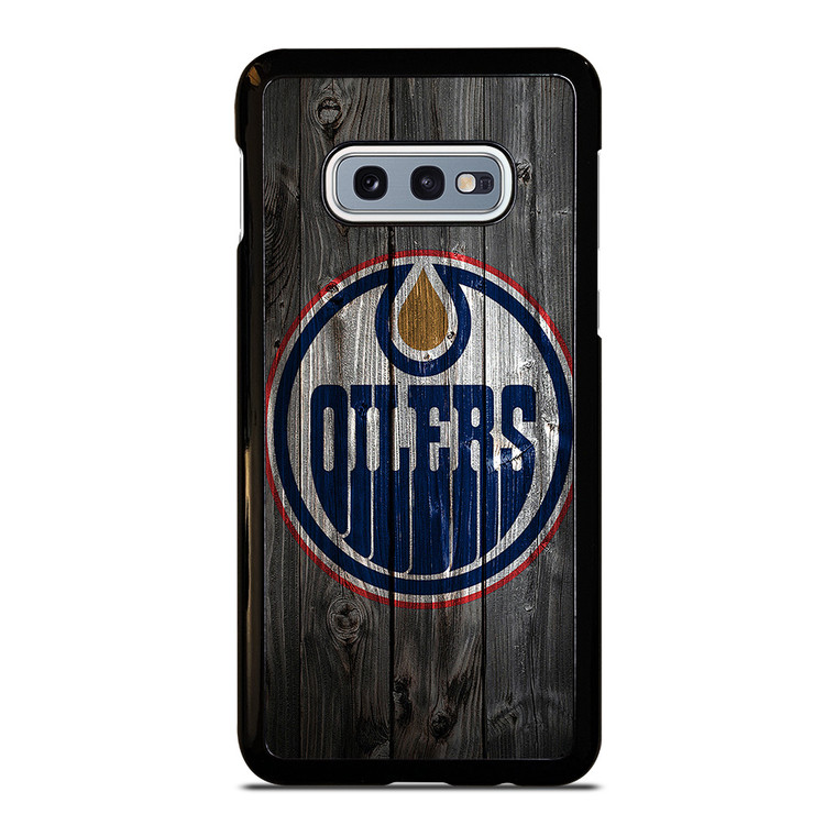 EDMONTON OILERS WOODEN LOGO Samsung Galaxy S10e Case Cover