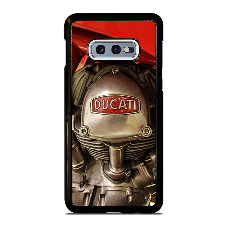 DUCATI ENGINE LOGO RETRO Samsung Galaxy S10e Case Cover DUCATI ENGINE LOGO RETRO Samsung Galaxy S10e Case Cover