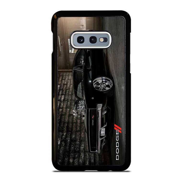DODGE CHARGER BLACK CAR Samsung Galaxy S10e Case Cover