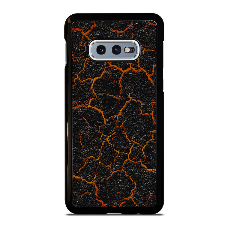 CRACKED LAVA TEXTURE Samsung Galaxy S10e Case Cover