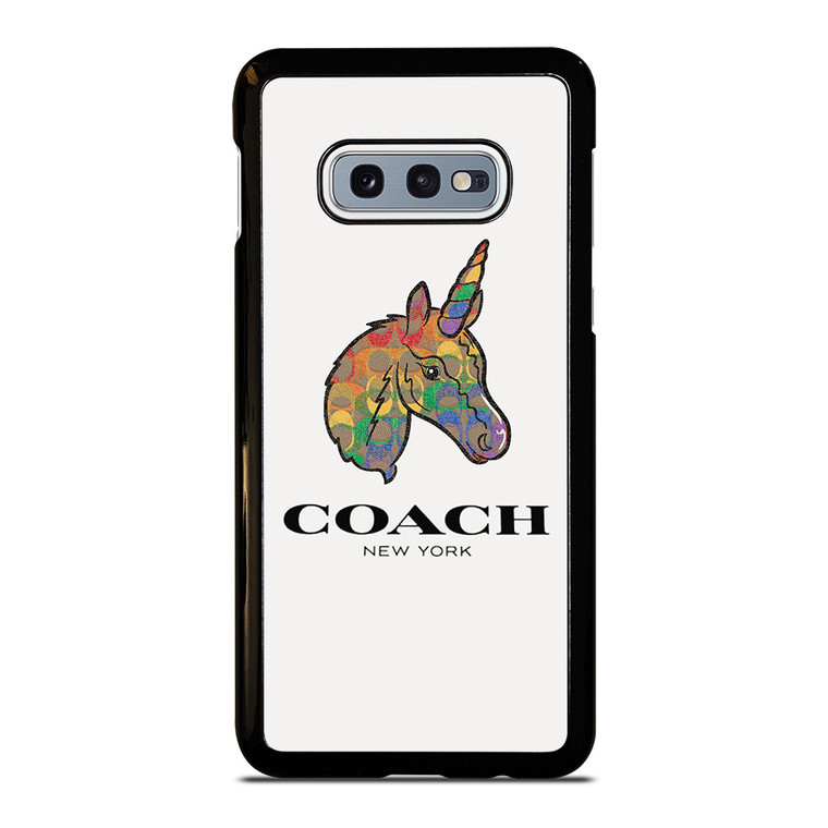 COACH NEW YORK UNICORN Samsung Galaxy S10e Case Cover