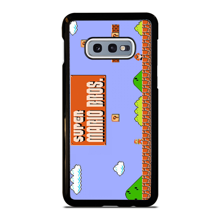 CLASSIC MARIO BROS GAME Samsung Galaxy S10e Case Cover