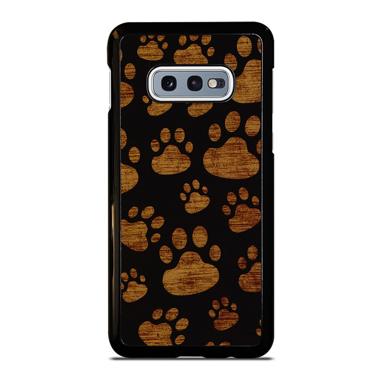 CAT FOOTPRINTS PATTERN Samsung Galaxy S10e Case Cover