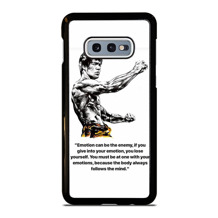 BRUCE LEE QUOTE Samsung Galaxy S10e Case Cover