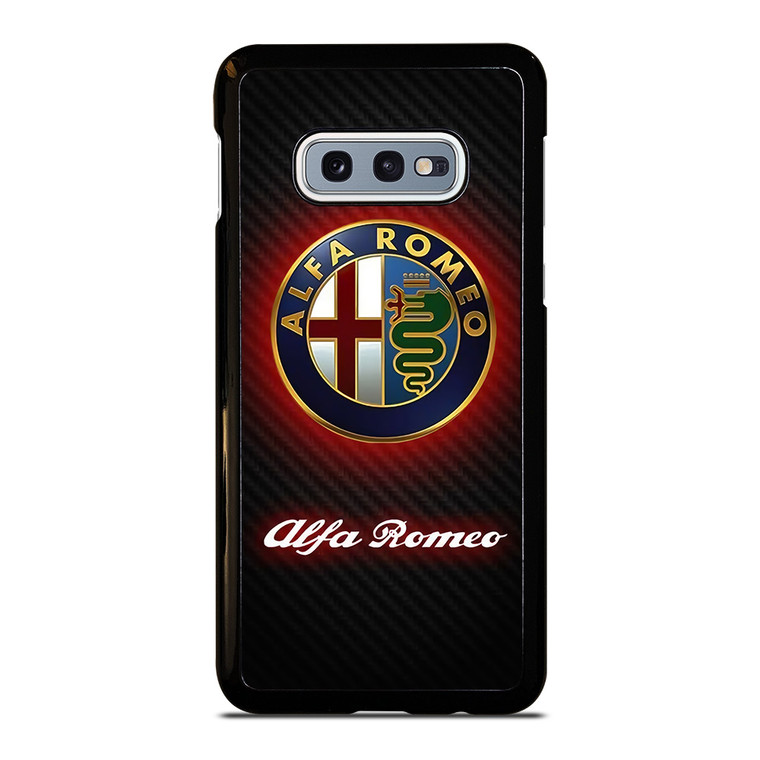 ALFA ROMEO RED CARBON LOGO Samsung Galaxy S10e Case Cover