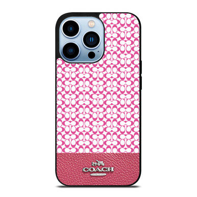 COACH NEW YORK PINK iPhone 13 Pro Max Case Cover