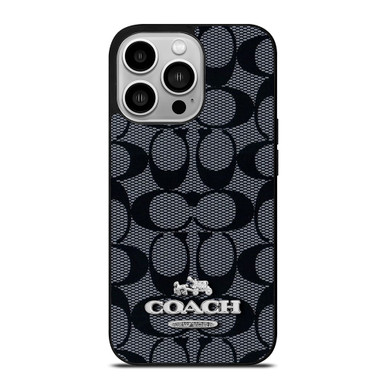 COACH NEW YORK PATTERN 2 iPhone 14 Pro Case Cover