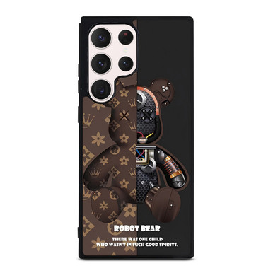 BEAR BRICK KAWS ROBOT BROWN iPhone 14 Plus Case Cover