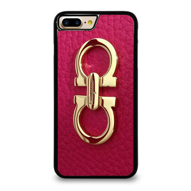 SALVATORE FERRAGAMO LOGO MAGENTA iPhone 7 / 8 Plus Case Cover