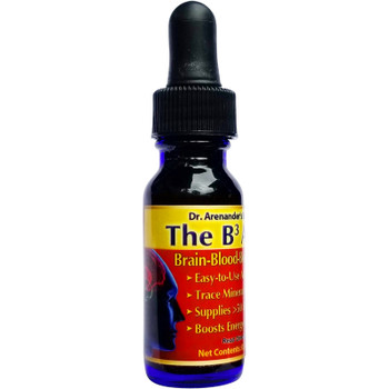Trace Minerals - Fulvic Minerals - The "B3" Concentrated Alkalizing Trace Mineral Drops (Blood, Brain, Body)- Free USA Shipping - 2 to 3 Month Supply