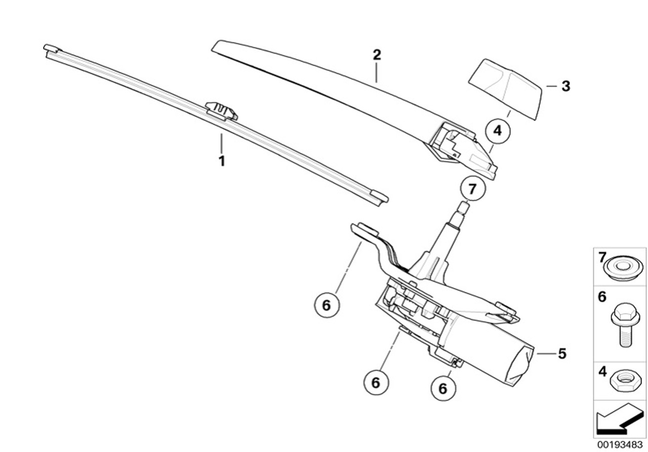 Bgs fbgs7796 wiper arm puller ford seat mercedes code bgs7796 wiper a