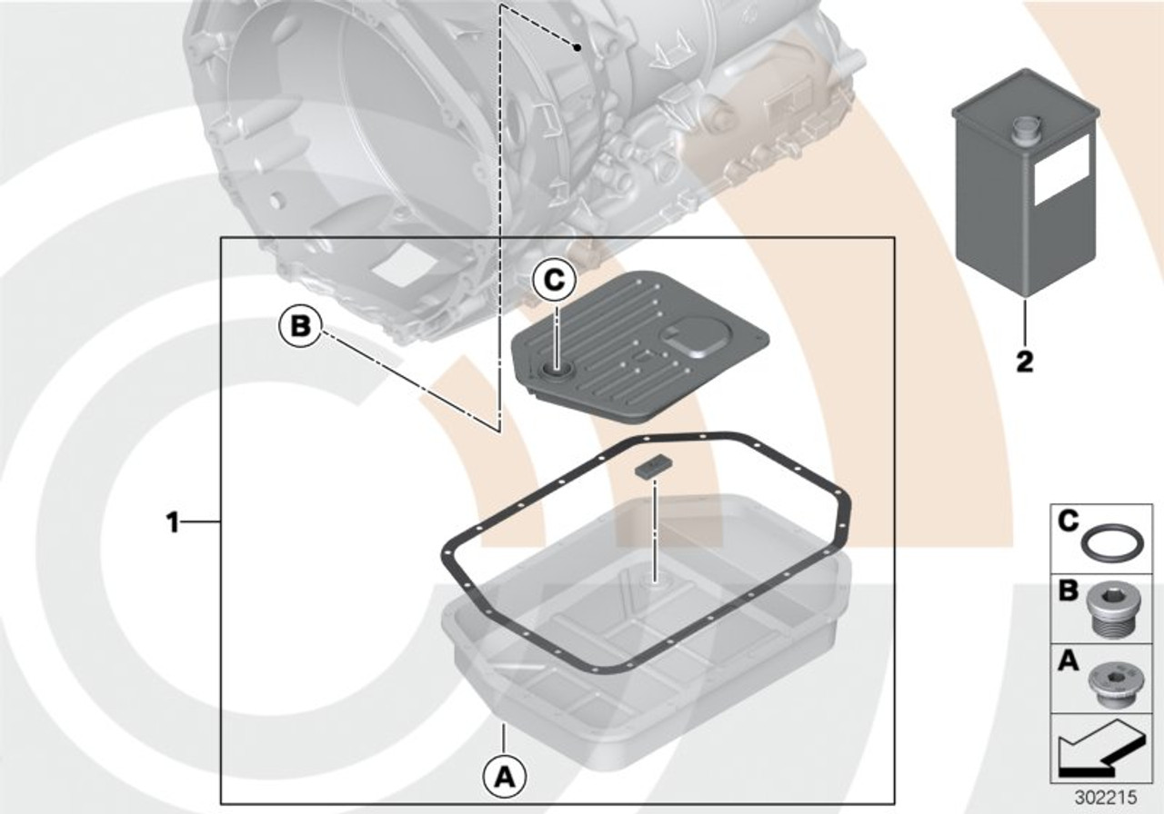 Genuine Automatic Transmission /Gearbox Fluid Filter