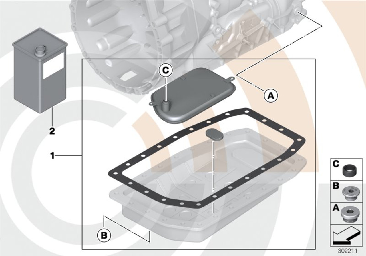 Genuine Automatic Transmission Fluid Filter