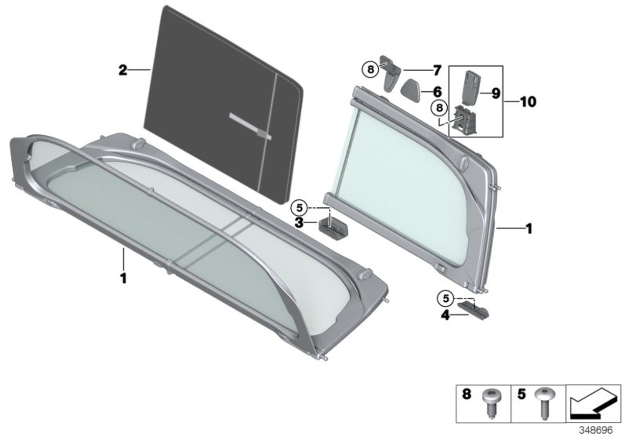 Genuine Wind Deflector Shield Guard - BMW Shop