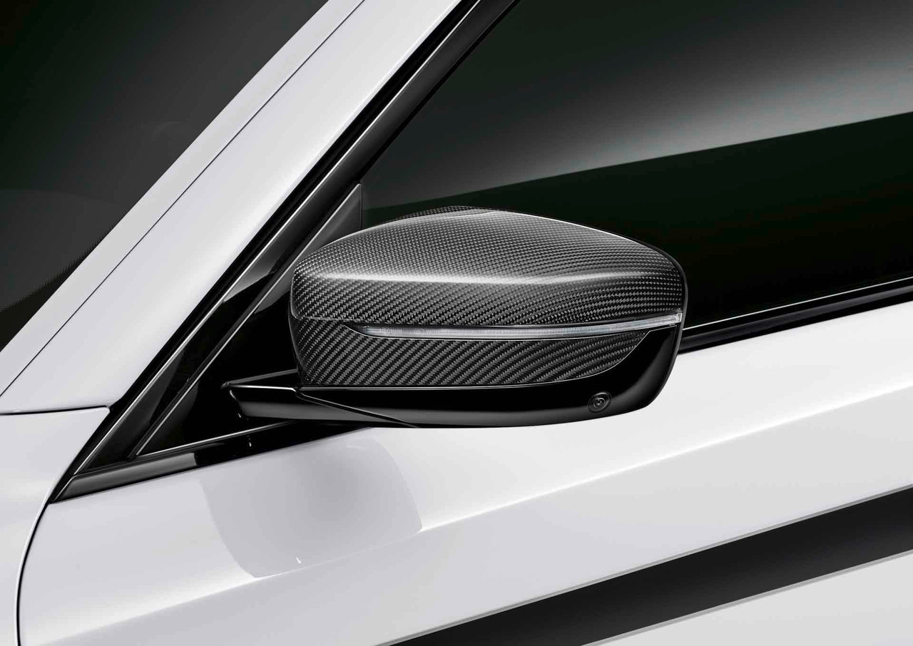 Genuine M Performance Left Exterior Mirror Cap Cover Carbon RHD 51