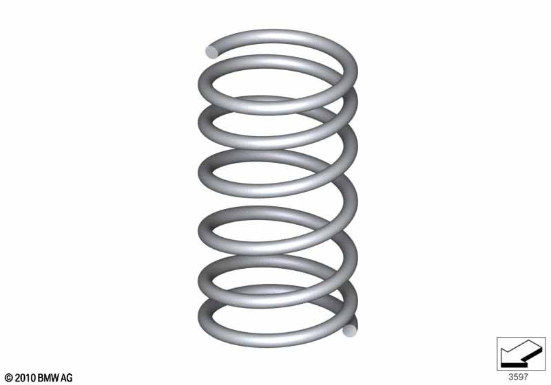 Genuine Front Coil Spring For The Front Axle Suspension 31 33 6  