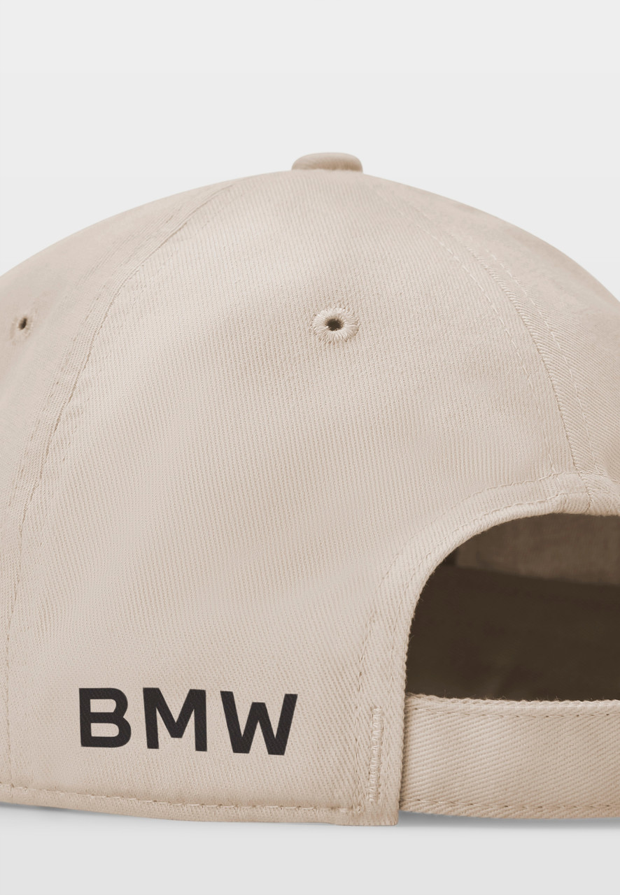 Genuine Baseball Cap Hat Beige Summer Adjustable BMW Shop Sports 864 16 015 2 - Adults 80