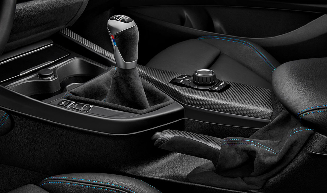 BMW M Performance Carbon Fiber and Alcantara Double-Clutch  Transmission Interior Equipment Kit