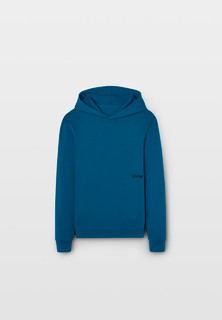 Genuine Sweatshirt Hoodie Mens Gents Long Sleeved Hooded Pullover Ink Blue 80 14 2 864 172