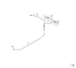 Genuine Fuel Feed Return Line 16 12 6 757 937