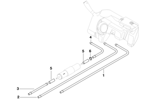 Genuine Fuel Filter Vent Pipe/Hose 16 13 6 751 450