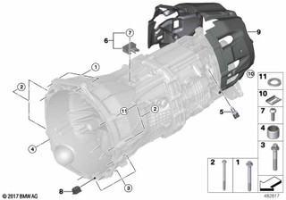 Genuine Gear Sensor Transmission 23 14 7 649 083