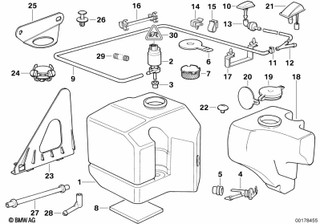 Genuine Window Windscreen Windshield Valve Replacement 61 66 1 389 040