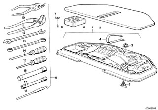 Genuine Tool Kit For Large Tool Box 71 11 1 115 329