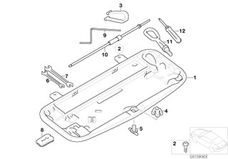 Genuine Holding Strap For Additional Tool Kit 71 11 1 180 244