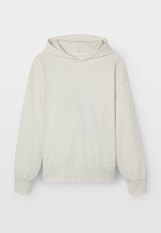 Genuine Sweatshirt Hoodie Unisex Long Sleeved Reverse Logo in Light Grey 80 14 2 864 187