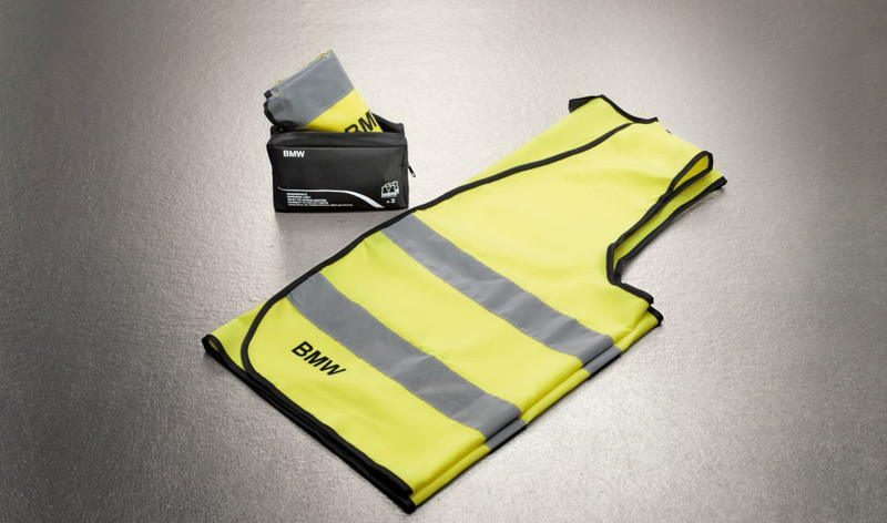 Genuine Reflective Safety High Visibility Vest Yellow 2 Pc Set 82 26 2 288 693