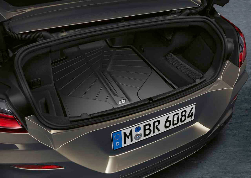 Genuine Fitted Luggage Compartment Car Boot Mat Black 51 47 2 458 865