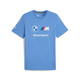 Genuine M Motorsport Logo Mens T Shirt Light Blue Tee Top Short Sleeve 80 14 5 B31 8B8