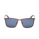 Genuine Sunglasses Galvanised Metal Front Lasered Wordmark Logo Bronze/Blue 80 25 5 B30 8B7