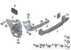 Genuine Rear Bumper Impact Gasket Carrier 51 12 7 400 673