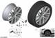 Genuine 19" Wheel Rim Disc Light Alloy Orbit Grey 8Jx19 ET:47 36 11 6 851 785