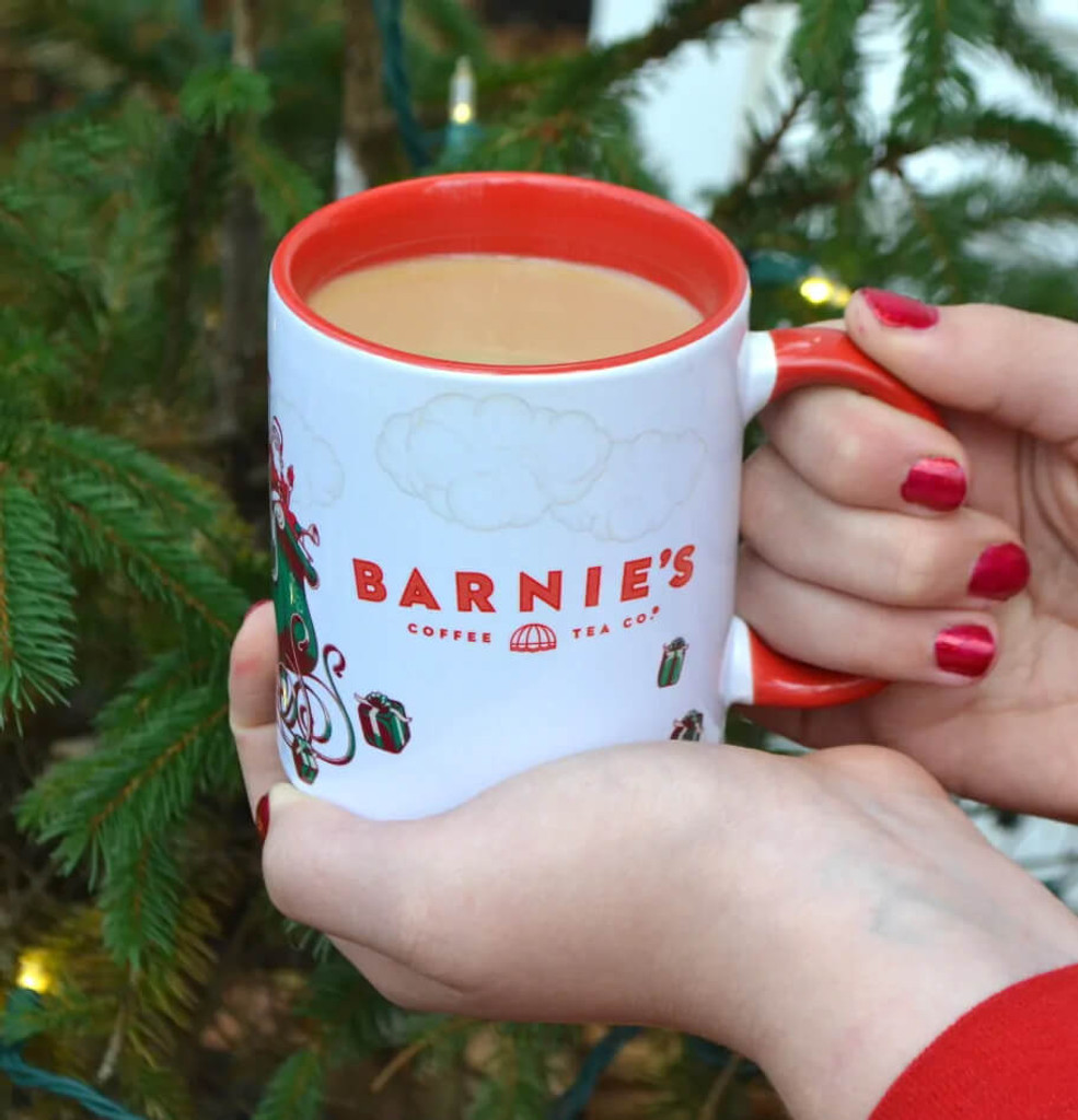 Santa's White Christmas Flavored Coffee from Barnie's