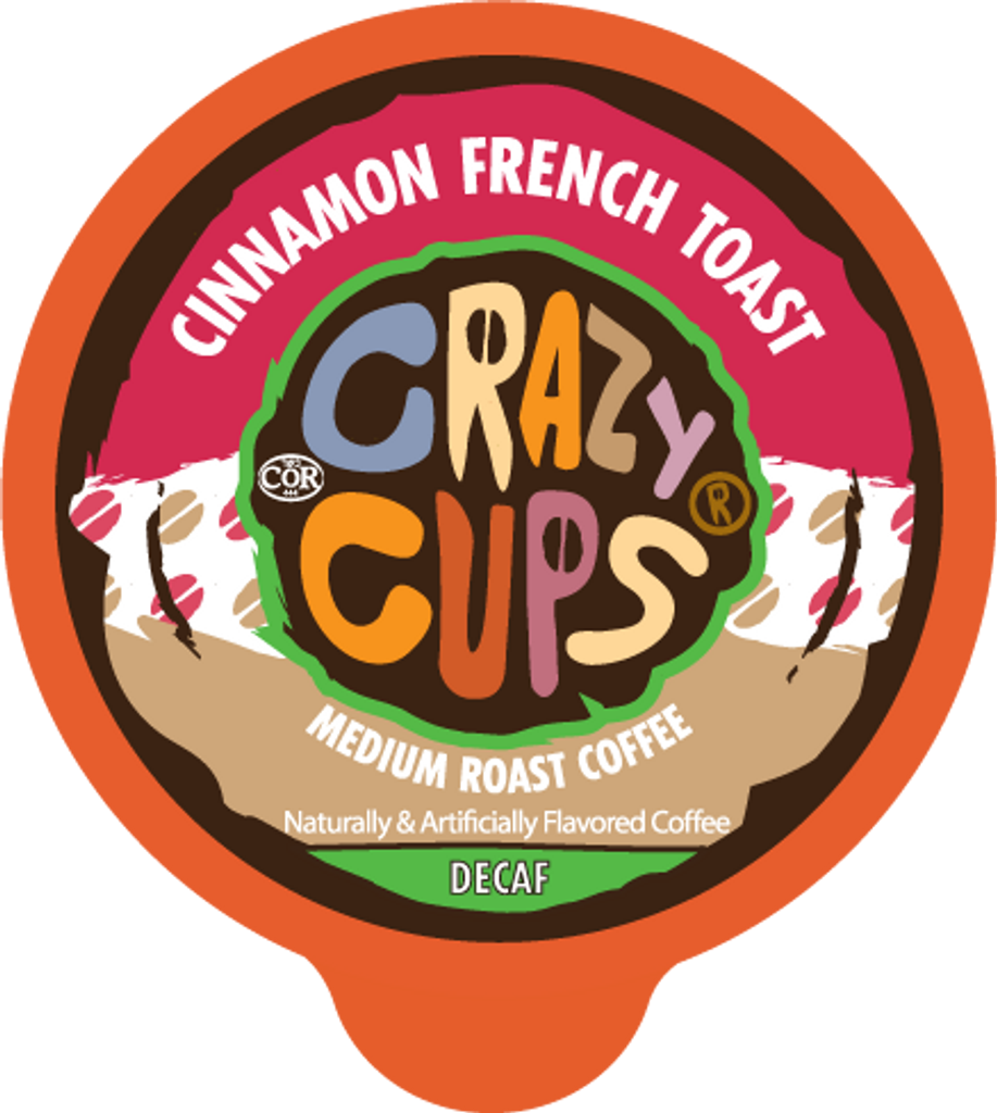 Decaf Cinnamon French Toast Flavored Coffee Pods